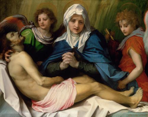 Andrea del Sarto Beweinung Christi oil painting image